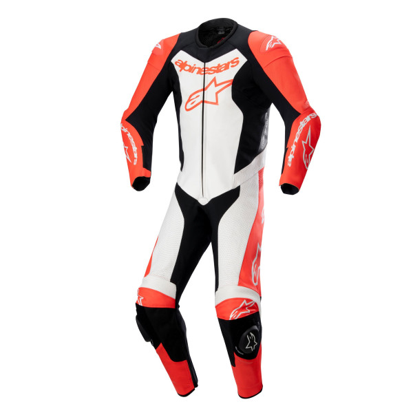 Alpinestars Alpinestars Gp Force Lurv 1 Pc Leather Suit R/Fluo/W/Blk